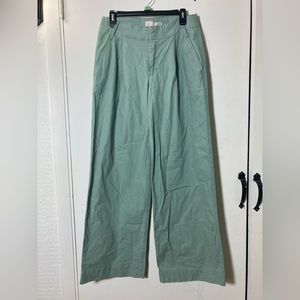 A New Day Mint High-Rise Wide Leg Pants Women’s 4